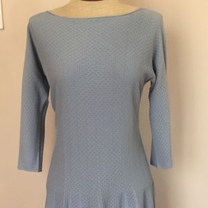 NWT Emporio Armani Blue Dress 48 Large